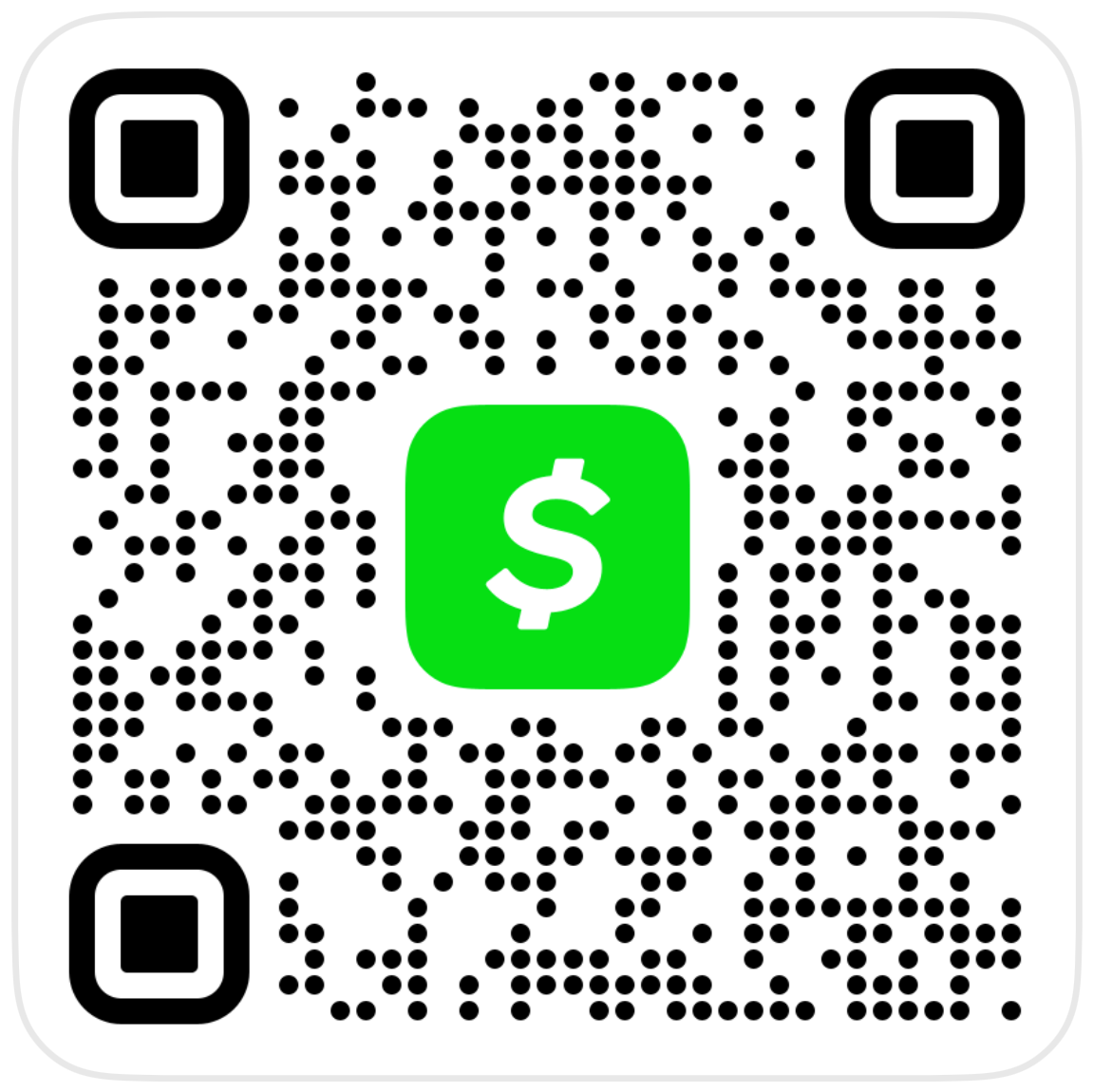 Cash App QR code for $SowingSeeds138